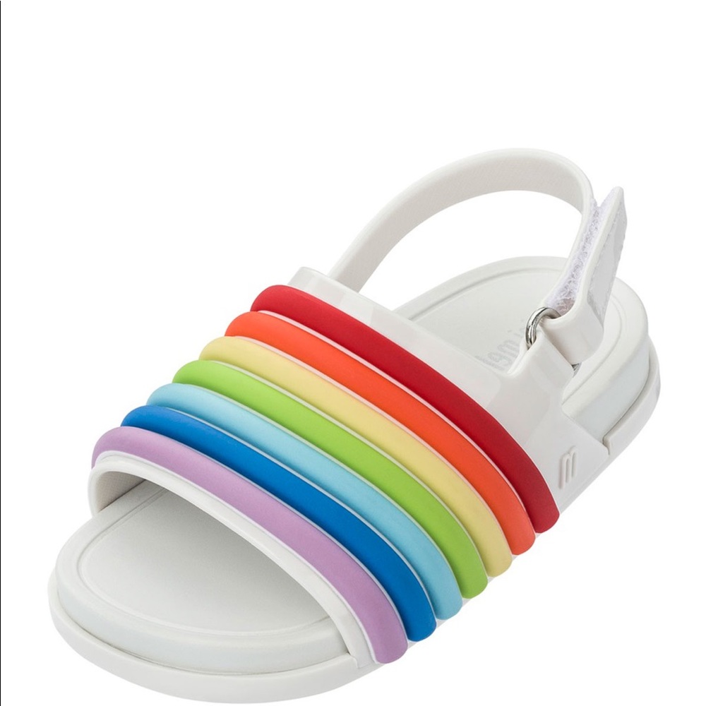Mini Melissa Rainbow Beach Slides